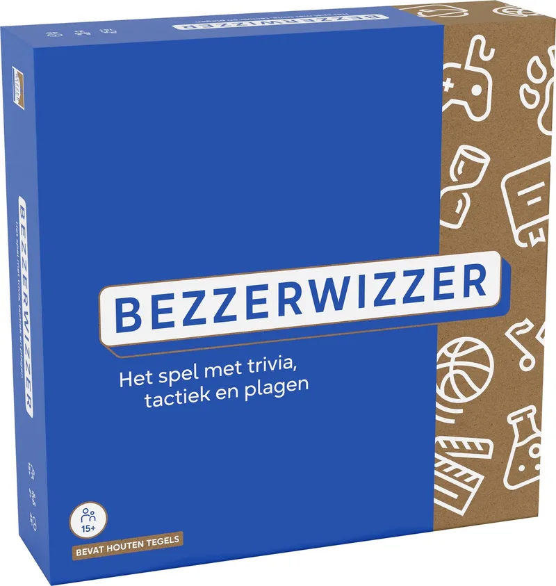 Bezzerwizzer - Quizspel - Algemene Kennis - Partyspel - Nieuwe Editie fra Asmodee – æske