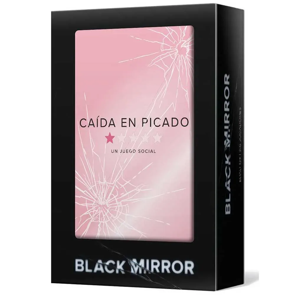 Black Mirror Caída En Picado Brädspel Spansk Version från Asmodee – kartong