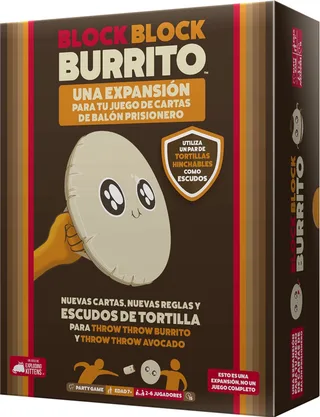 Block Block Burrito Uitbreiding: Tortilla Schild voor Spel from Asmodee – box 1 of 3