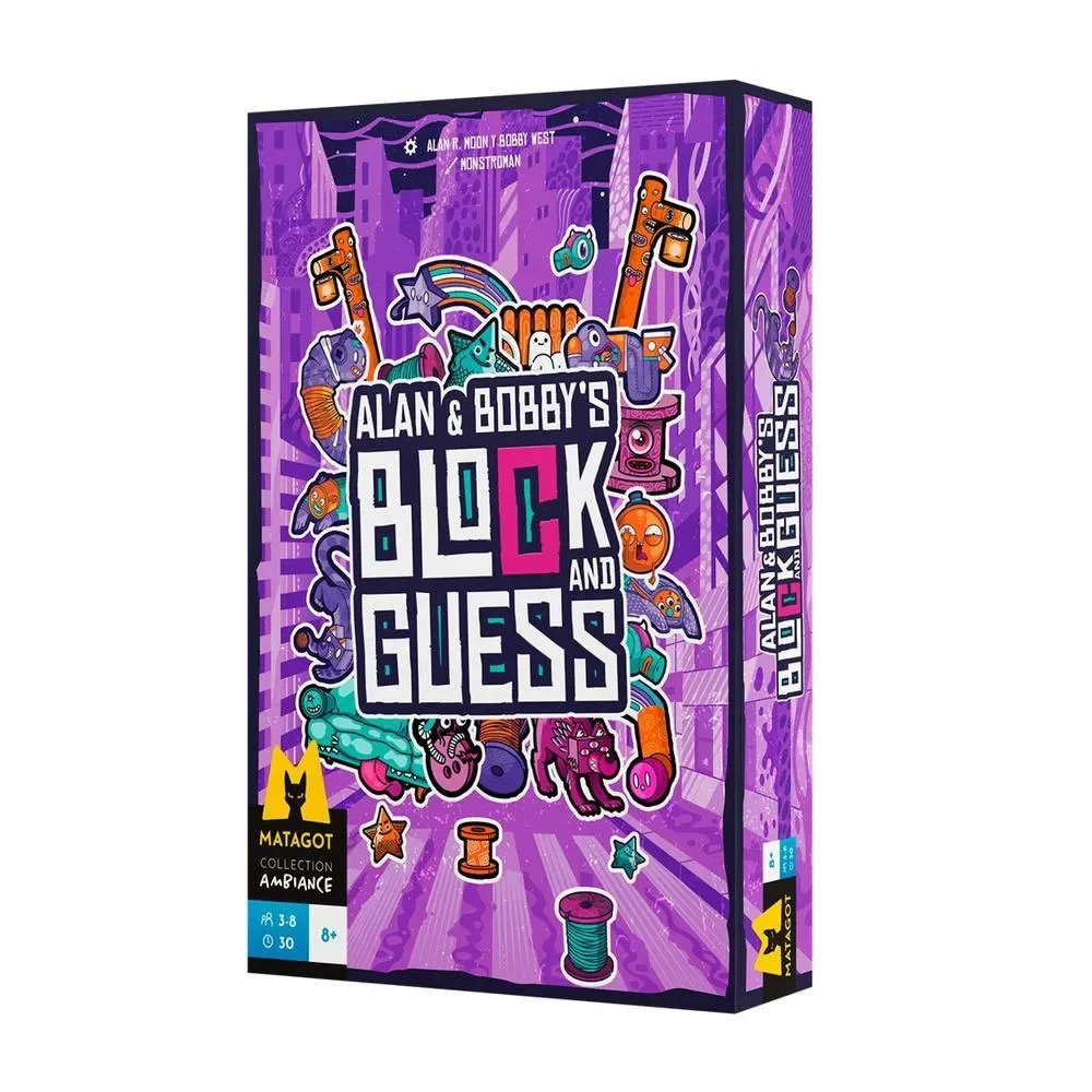 Block & Guess från Asmodee – kartong