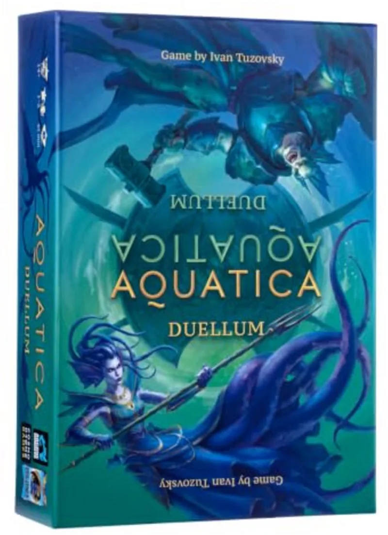 bordspel Aquatica Duellum strategie voor 1-2 spelers. de Asmodee – boîte