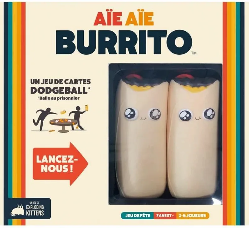 Bordspel Asmodee Aïe Aïe Burrito (FR) van Asmodee – doos