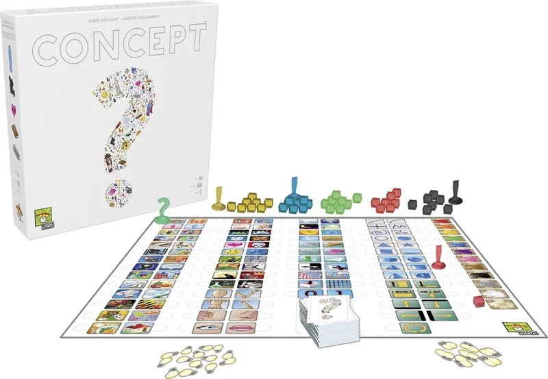 Bordspel Asmodee Concept fra Asmodee – æske