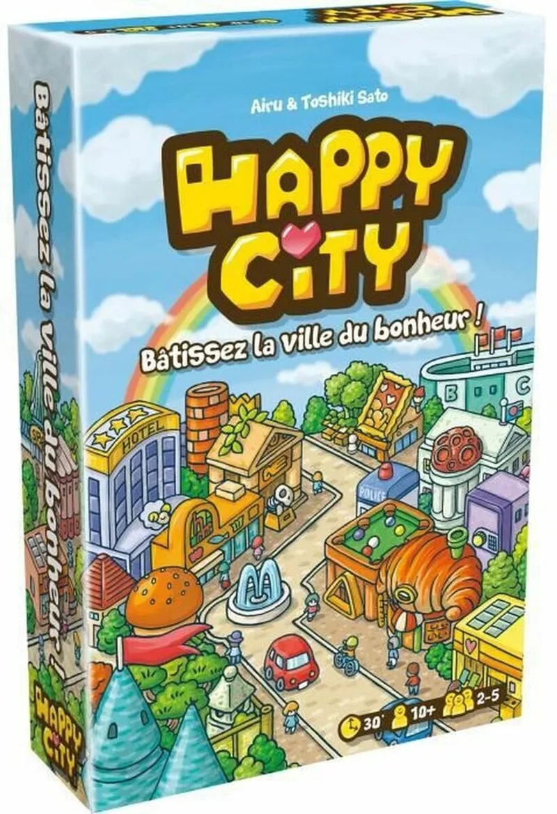 Bordspel Asmodee Happy City (FR) from Asmodee – box