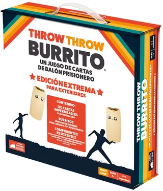 Bordspel Asmodee Throw Throw Burrito Edición Extrema ES de Asmodee – boîte 1 sur 3