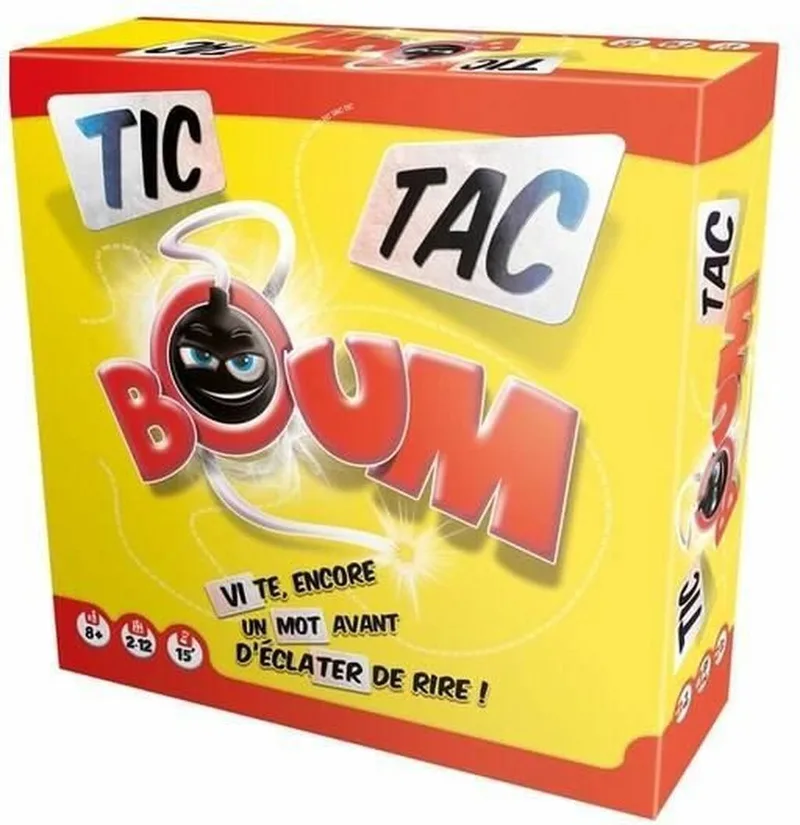 Bordspel Asmodee Tic tac BOOM (FR) from Asmodee – box