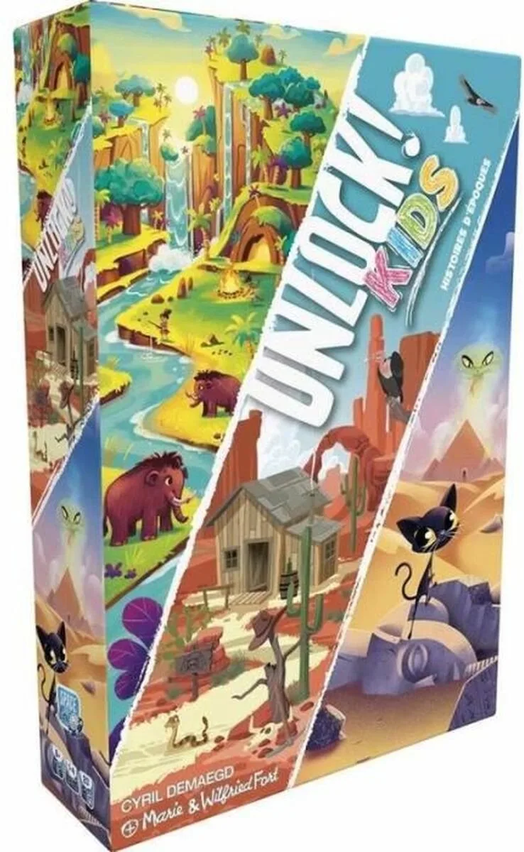 Bordspel Asmodee UNLOCK! KIDS 2 fra Asmodee – æske