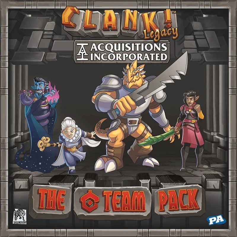 bordspel Clank! Legacy The C Team Pack uitbreiding Engels. from Asmodee – box