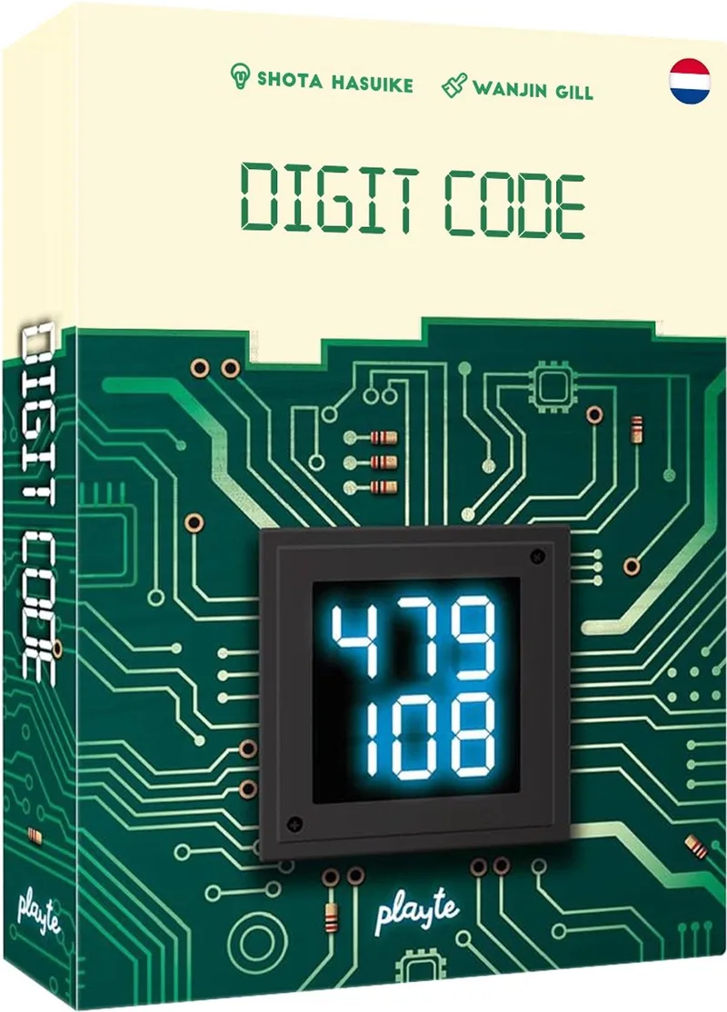 bordspel Digit Code - educatief deductiespel voor kinderen. from Asmodee, Meerkleurig edition – box