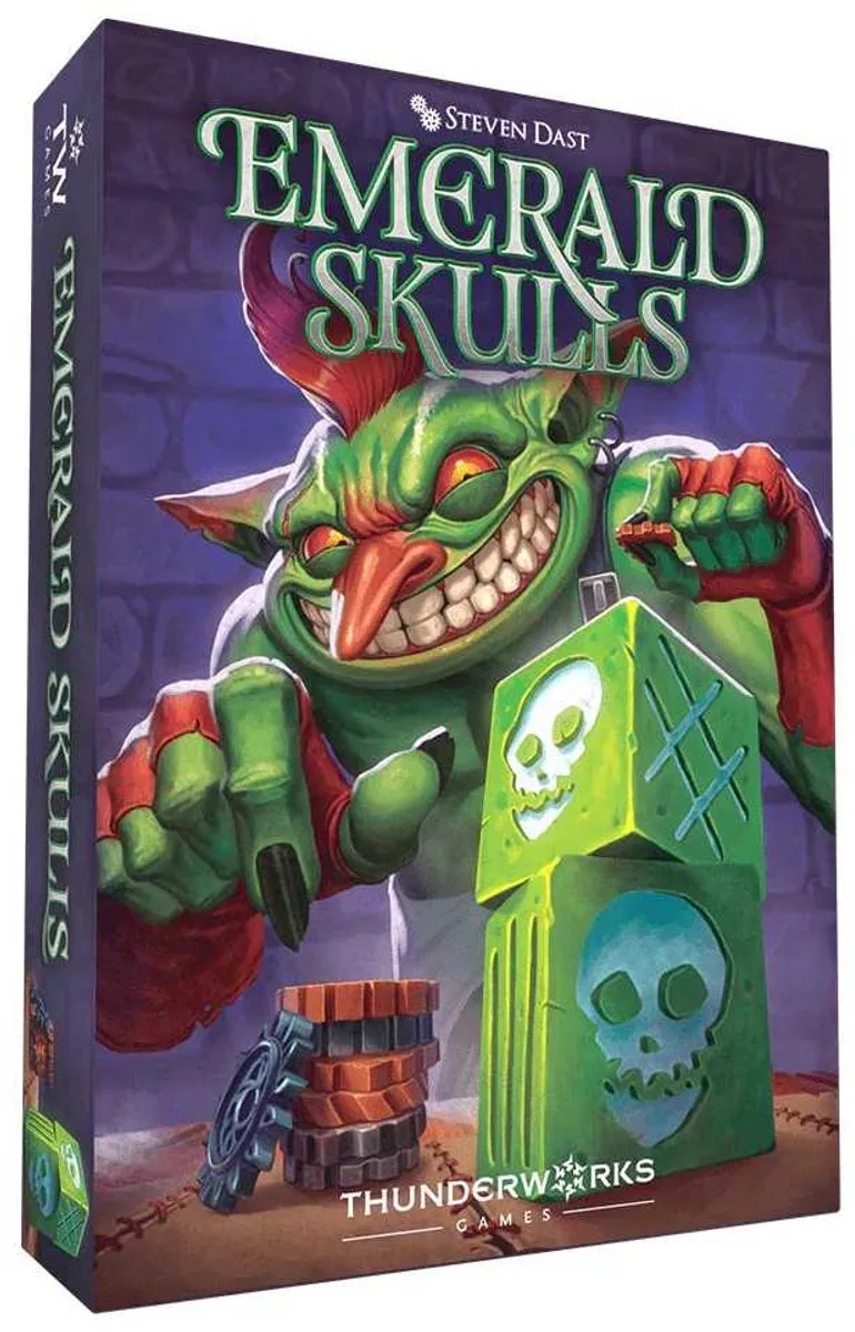 bordspel Emerald Skulls dobbelspel strategie 2-6 spelers. från Asmodee – kartong