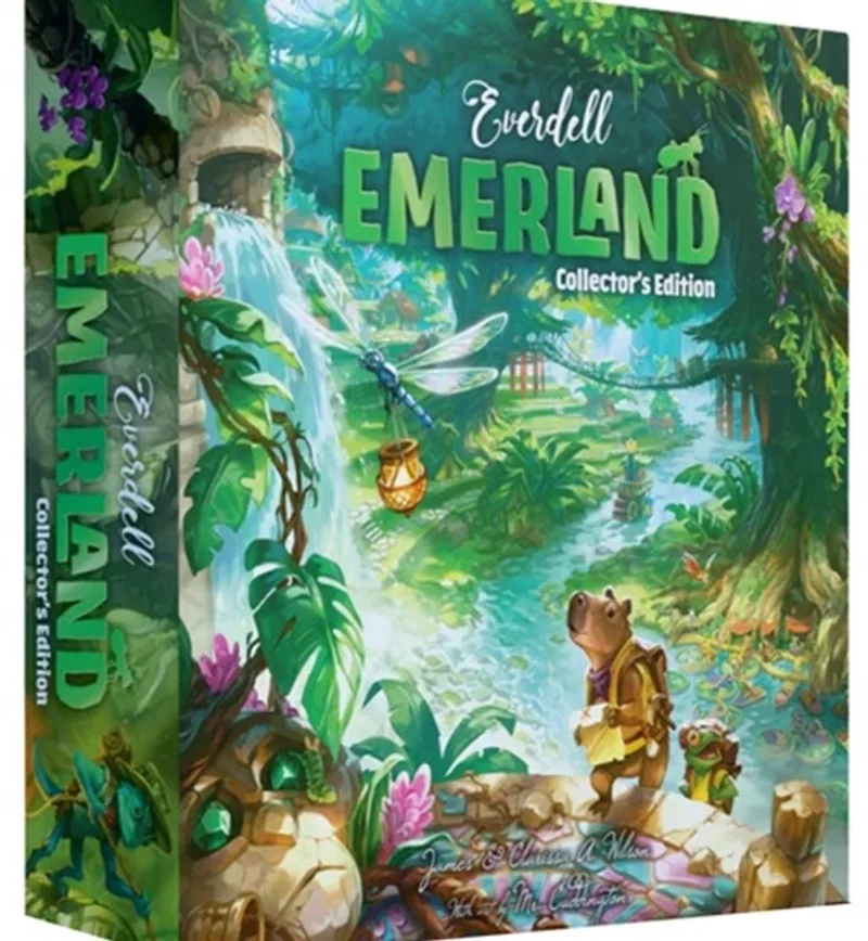 bordspel Everdell Emerland Collector's Edition strategisch spel. fra Asmodee, Meerkleurig-udgave – æske