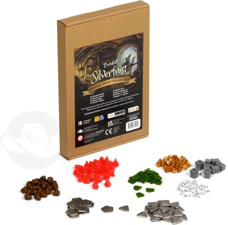 bordspel Everdell Silverfrost Upgrade Pack Essentials editie. van Asmodee – doos