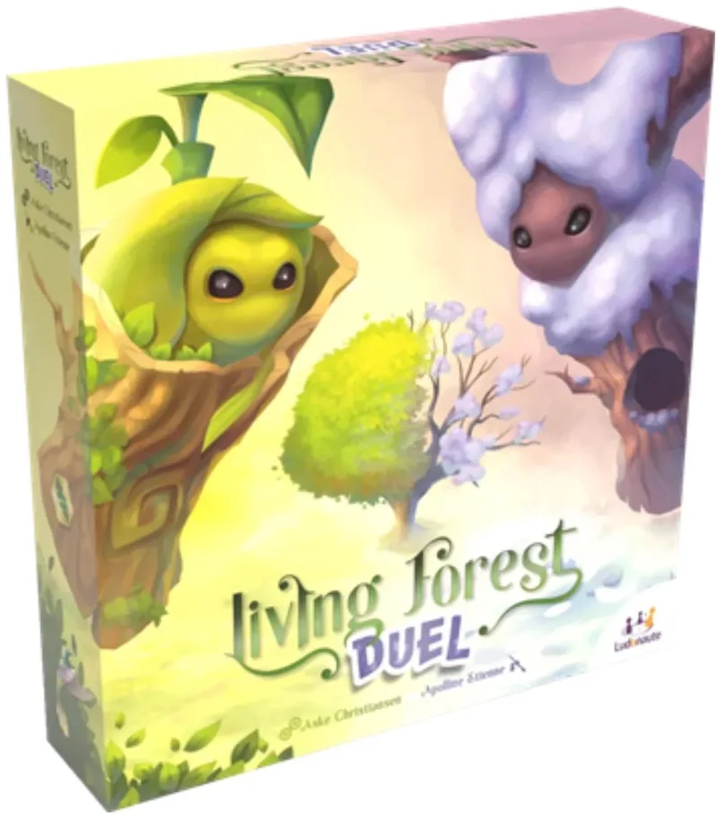 bordspel Living Forest Duel strategisch spel voor 2 spelers. från Asmodee – kartong