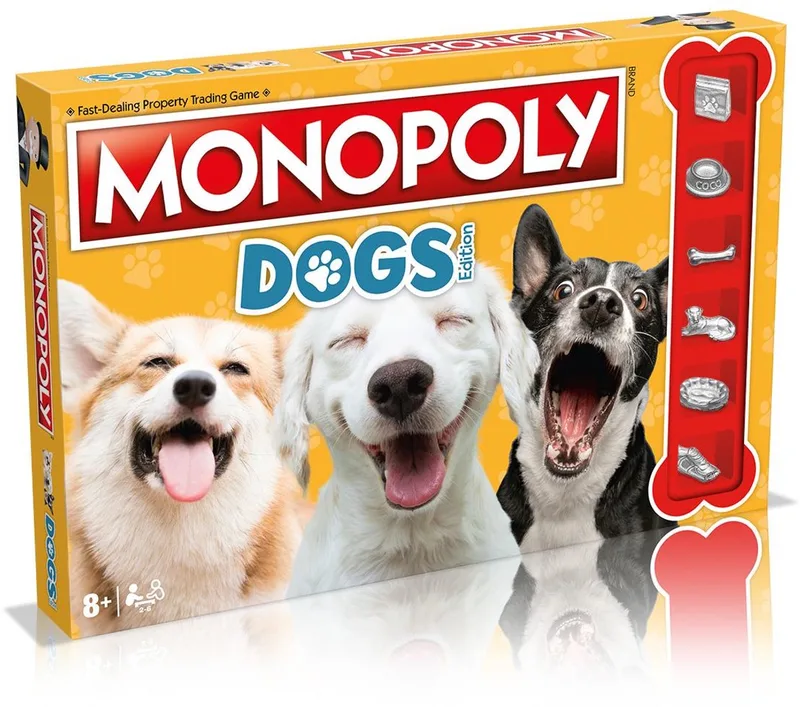 bordspel Monopoly Dogs honden editie gezelschapsspel. from Asmodee – box