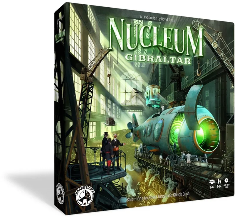 bordspel Nucleum Gibraltar educatief spel voor 2-6 spelers. de Asmodee – boîte