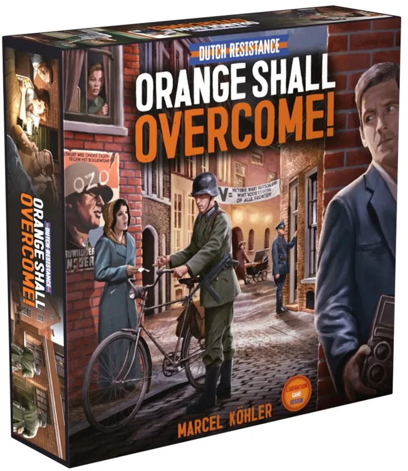 bordspel Oranje Zal Overwinnen! coöperatief strategie. fra Asmodee – æske