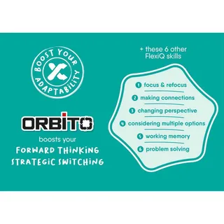 Flexiq Jeu De Société Orbit de Asmodee – boîte 6 sur 6