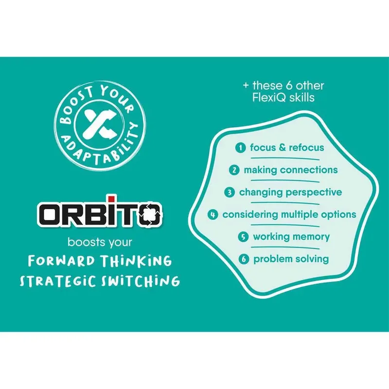 Flexiq Jeu De Société Orbit de Asmodee – boîte 6 sur 6
