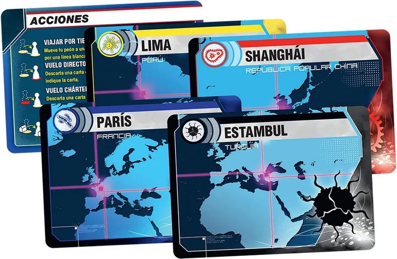 Bordspel Pandemic Asmodee ZM7101ES fra Asmodee – æske