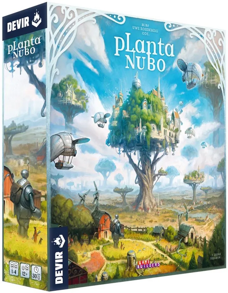 bordspel Planta Nubo strategisch spel solarpunk 1-4 spelers. from Asmodee – box
