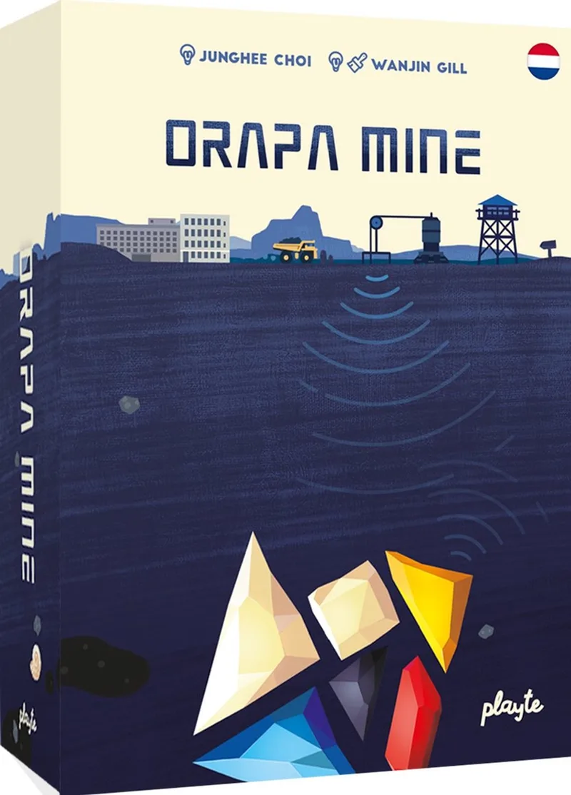 bordspel Playte Orapa Mine educatief spel voor kinderen. från Asmodee, utgåva Meerkleurig – kartong