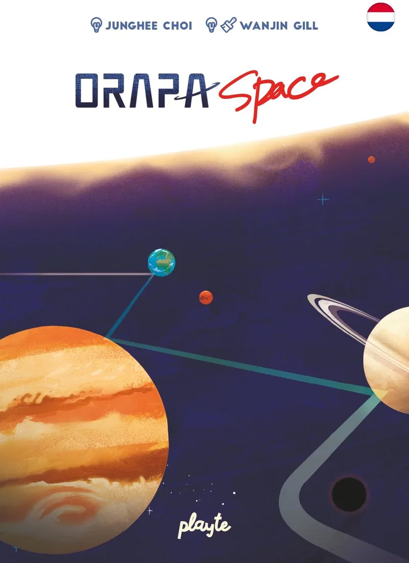 bordspel Playte Orapa Space educatief spel voor kinderen. fra Asmodee, Meerkleurig-udgave – æske