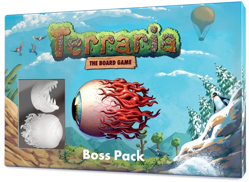 bordspel Terraria Boss Miniaturen Pack - speelgoed accessoire. fra Asmodee, Meerkleurig-udgave – æske