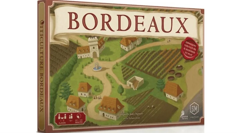 bordspel uitbreiding Viticulture Bordeaux voor families. de Asmodee, édition Meerkleurig – boîte