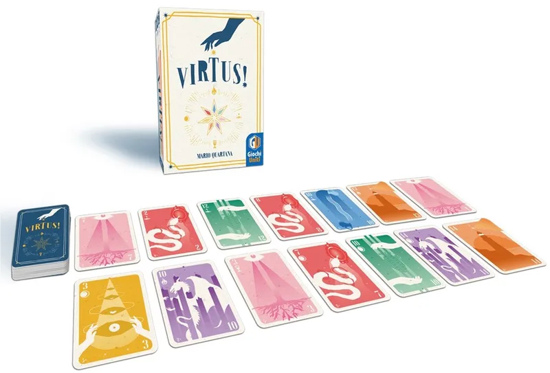 bordspel Virtus strategisch kaartspel voor 2-7 spelers. från Asmodee – kartong