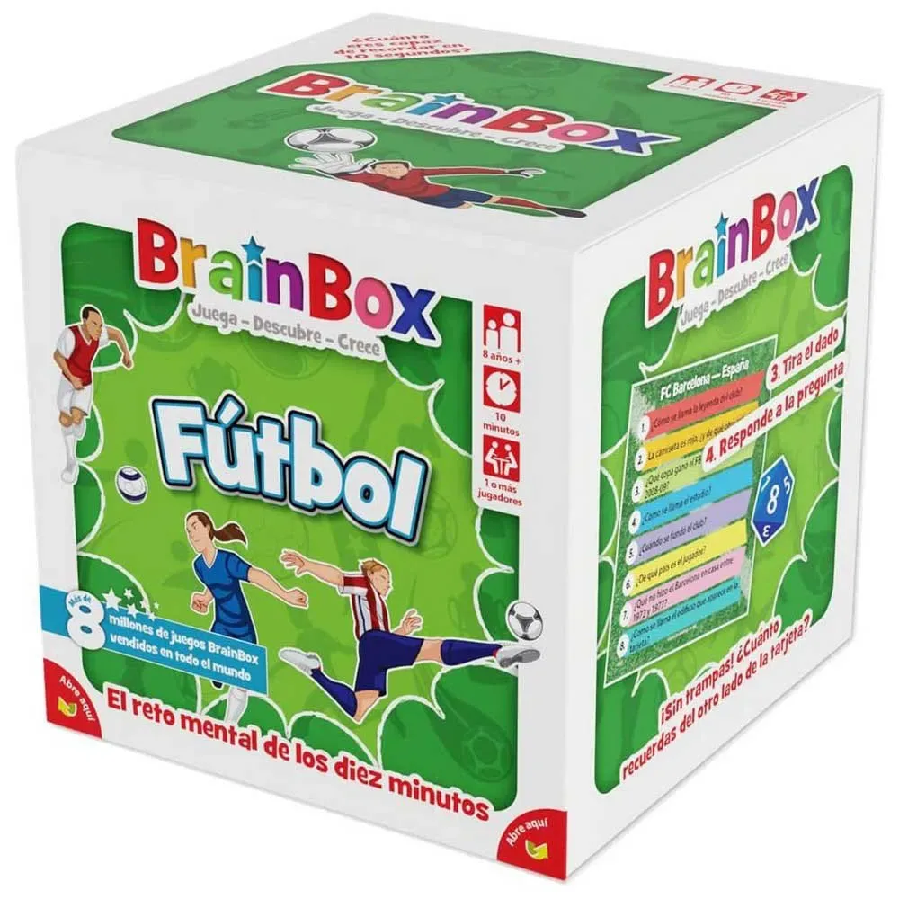 Brainbox Futbol från Asmodee – kartong