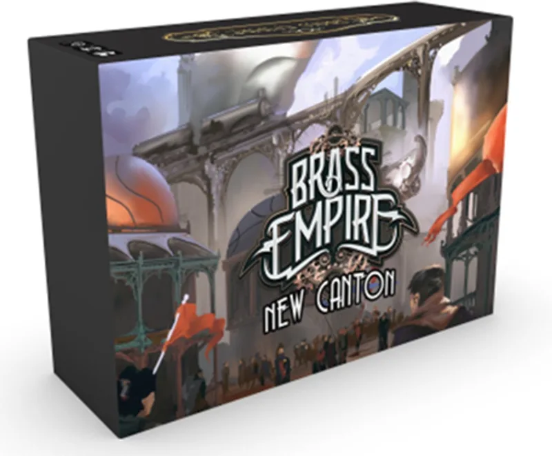 Brass Empire: New Canton fra Asmodee, Multicolor-udgave – æske