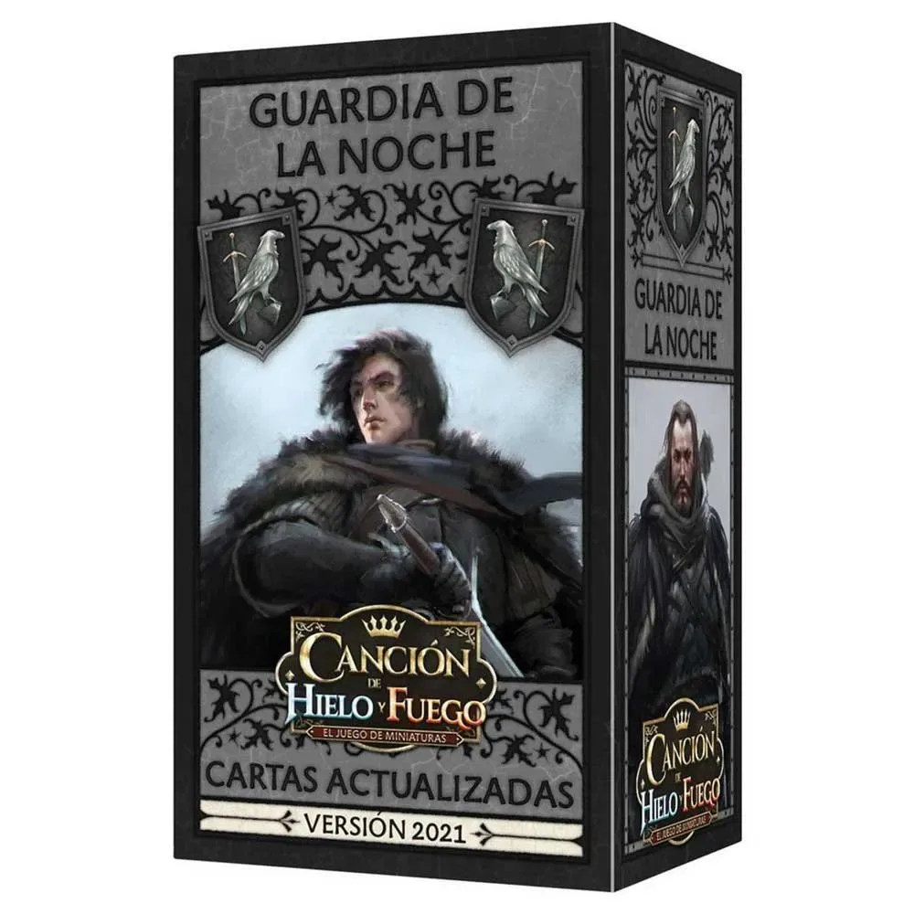 Canción De Hielo Y Fuego Pack De Facción Guardia De La Noche Brädspel Spansk Version från Asmodee – kartong
