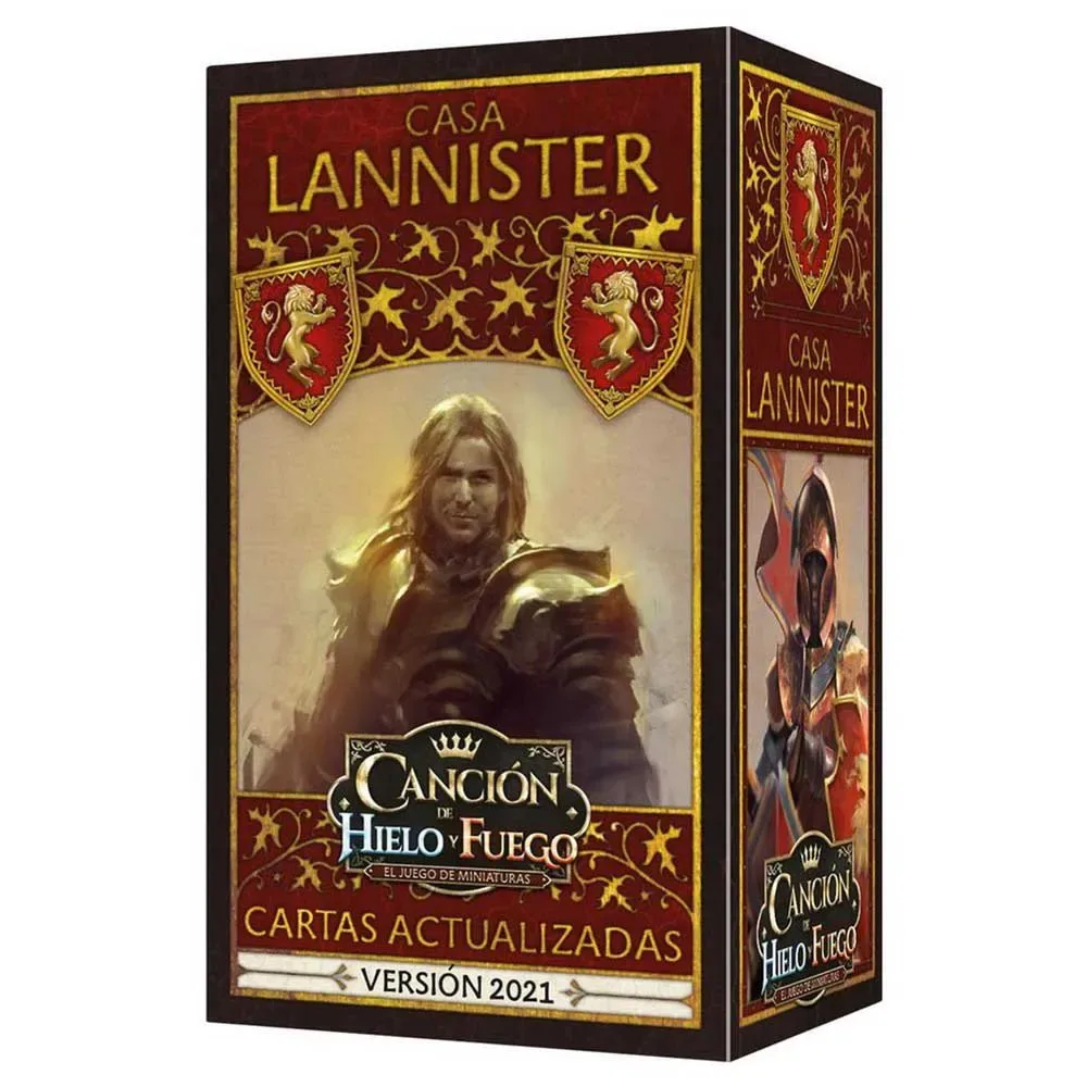 Canción De Hielo Y Fuego Pack De Facción Lannister Bordspel Spaanse Versie från Asmodee – kartong