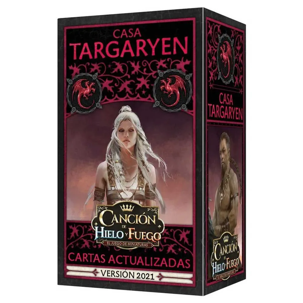 Canción De Hielo Y Fuego Pack De Facción Targaryen från Asmodee – kartong