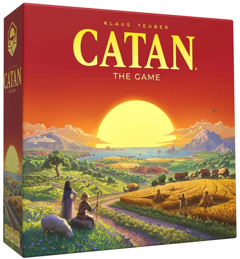 Catan basegame 6th edition - EN - Engelse versie fra Asmodee – æske