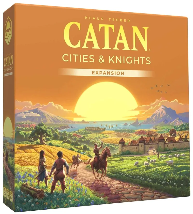 Catan Cities and Knights Expansion 6th Edition CATAN Cities and Knights Expansion 6th Edition Bordspel from Asmodee – box