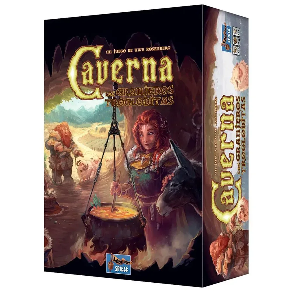 Caverna Los Granjeros Trogloditas från Asmodee – kartong