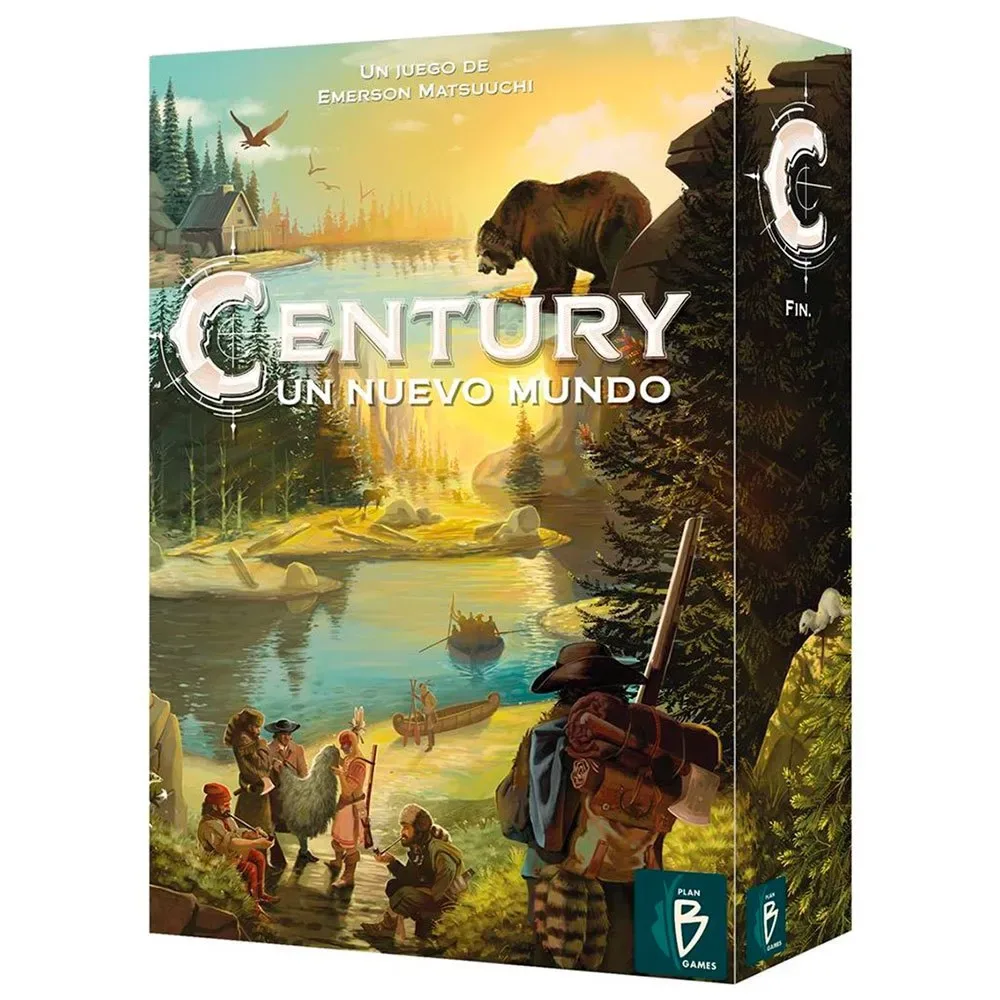 Century Un Nuevo Mundo Brädspel Spanska från Asmodee – kartong