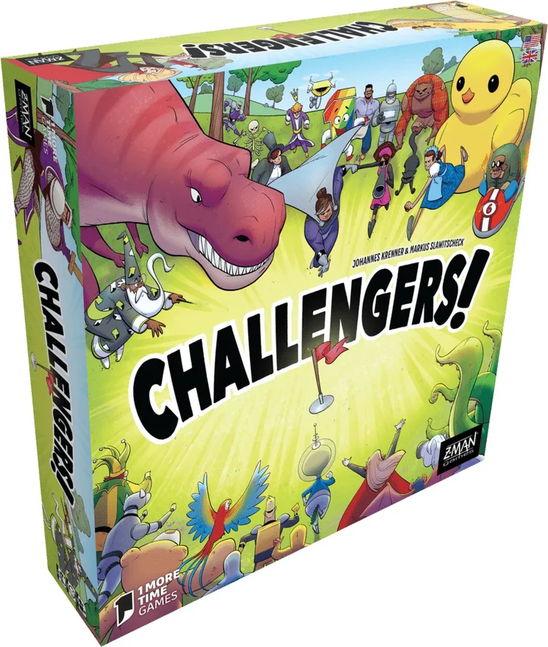 Challengers! from Asmodee – box