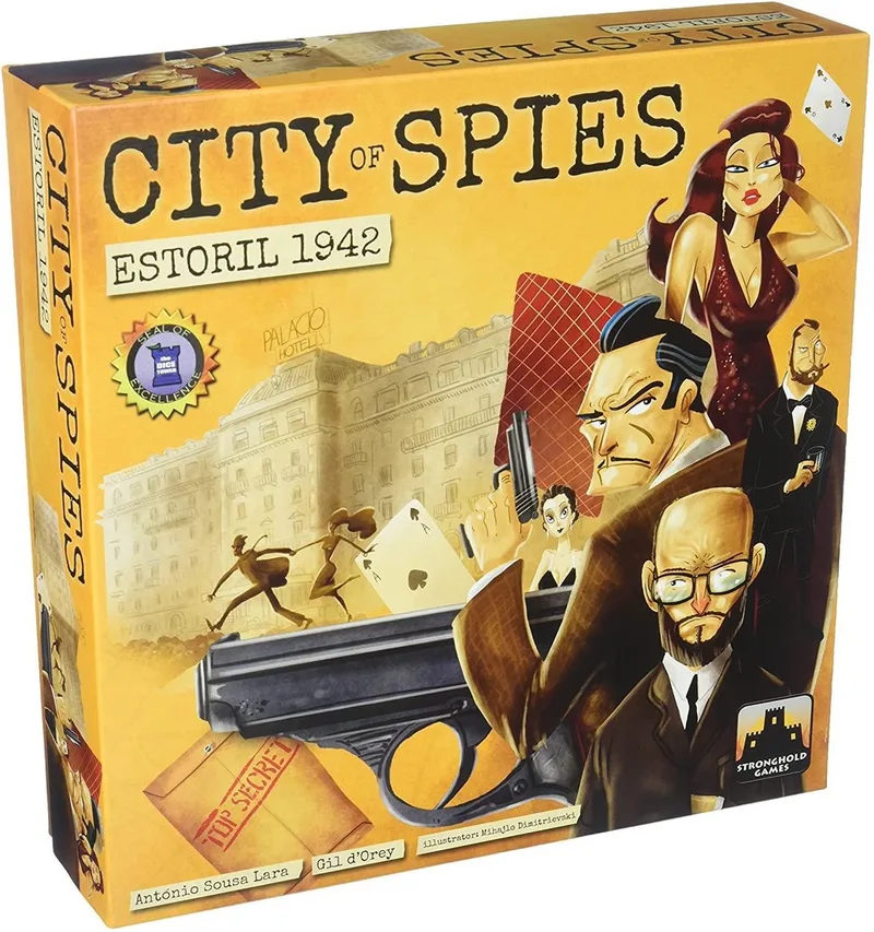 City of Spies Estoril 1942 - EN de Asmodee – boîte