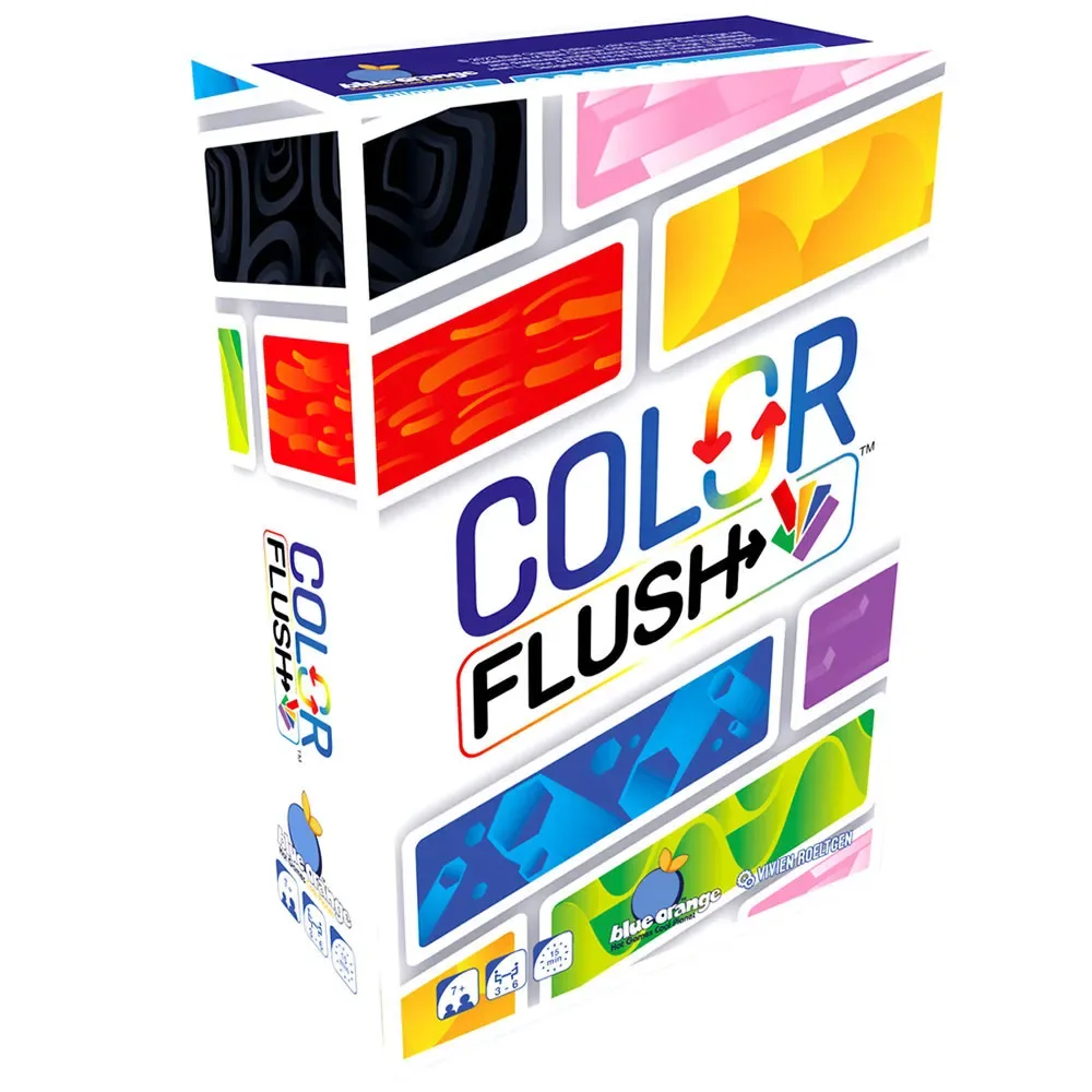Color Flush Brädspel från Asmodee – kartong