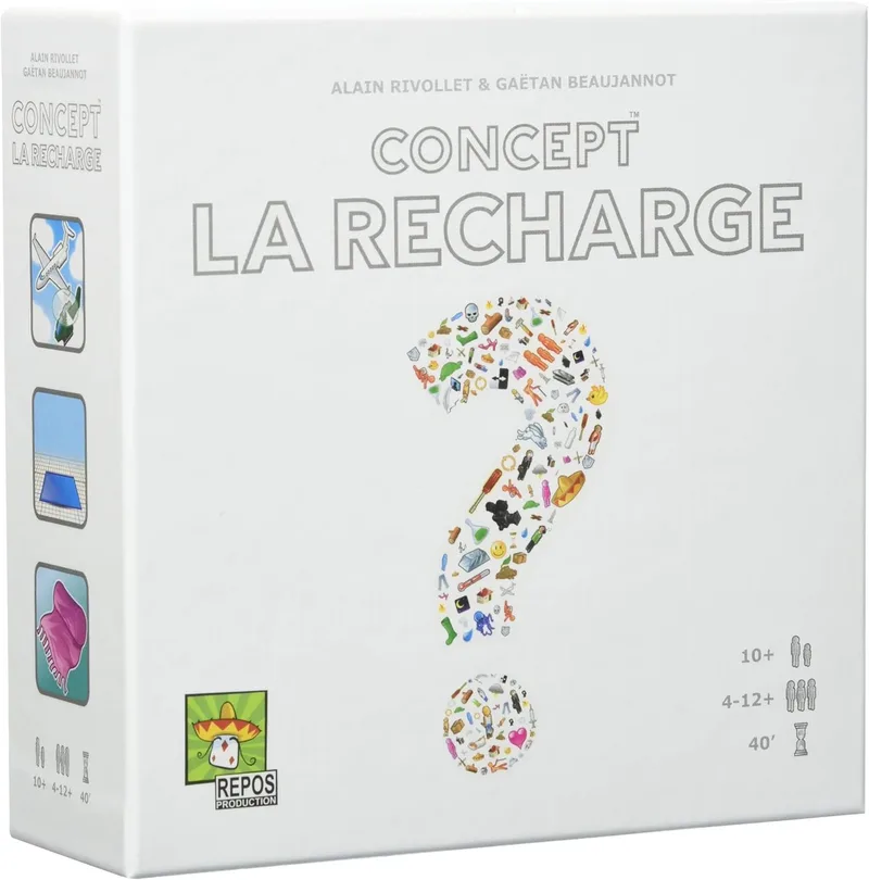 Concept: De Uitbreiding - Raadspel voor 4-12 spelers, 10+ jaar from Asmodee – box