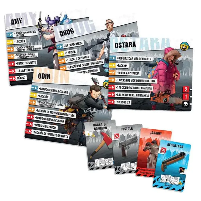 Coöperatief Bordspel: Zombie Apocalypse, 1-6 Spelers, Vanaf 14 Jaar from Asmodee – box 3 of 5