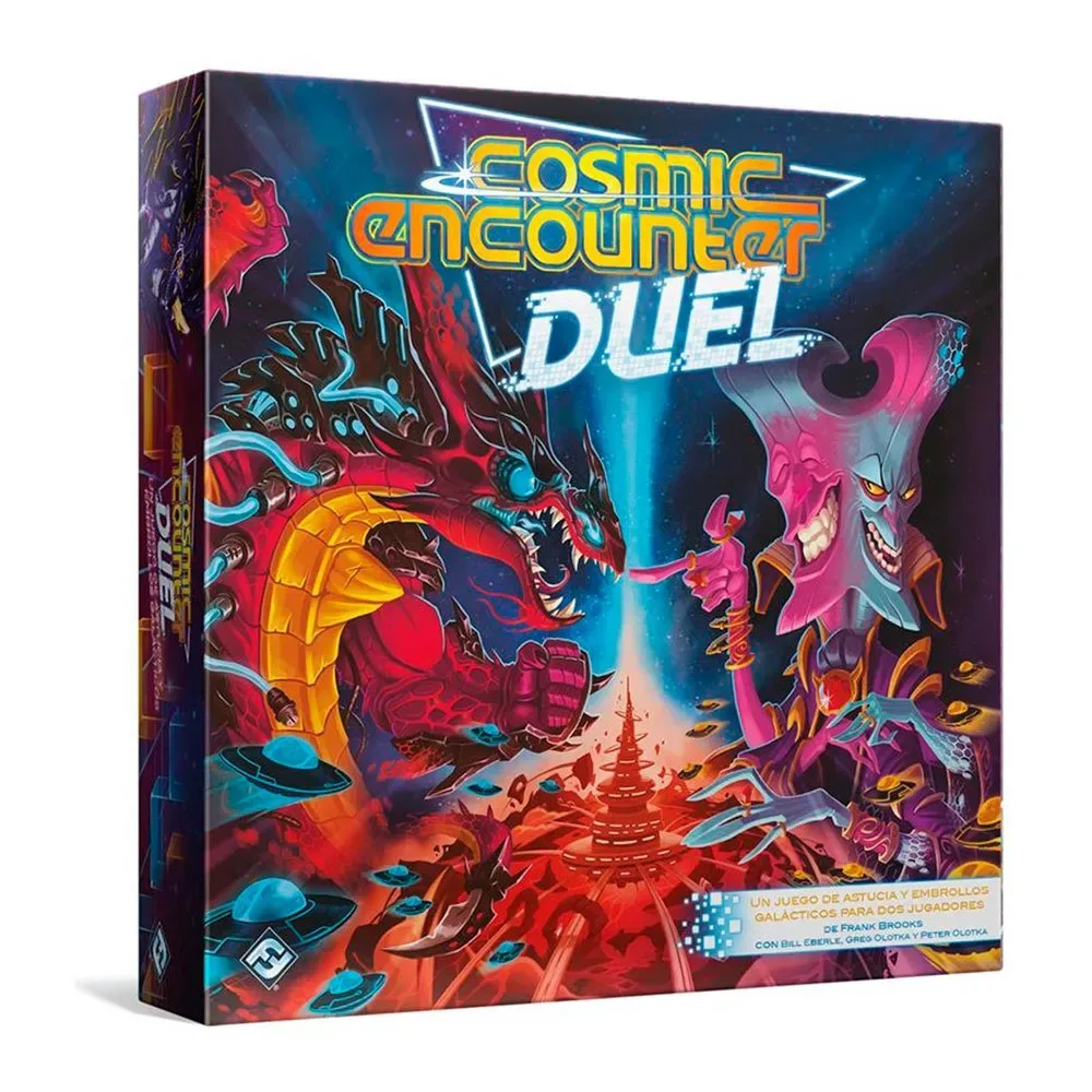 Cosmic Encounter Duel Bordspel Spaanse Versie från Asmodee – kartong