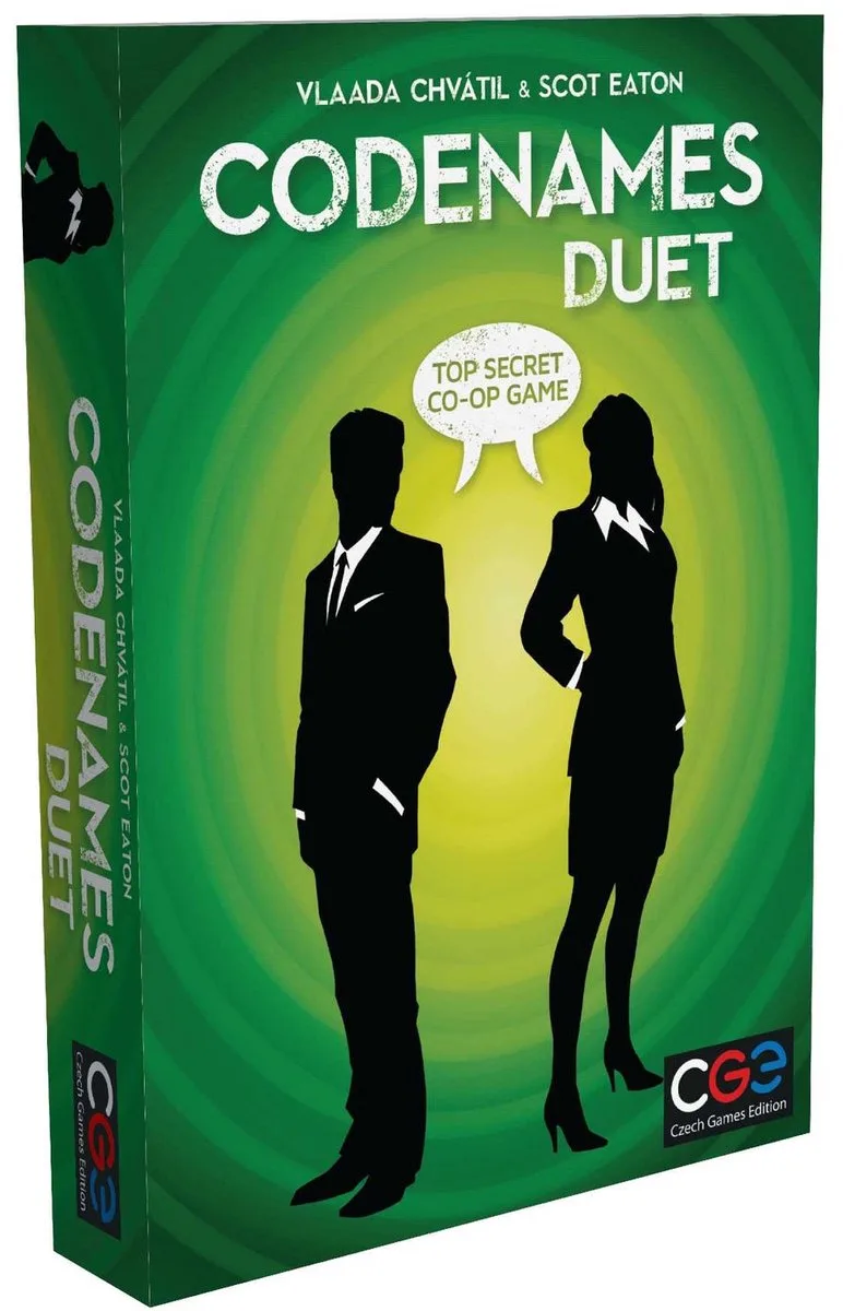Czech Games Codenames Duet - Coöperatief bordspel voor 2 spelers fra Asmodee – æske