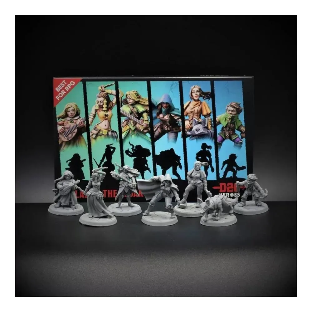 D20 Heroes Ballad Of The Cloak Brädspel Engelska från Asmodee – kartong