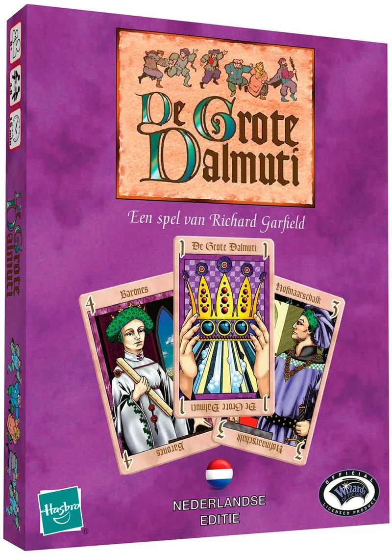 De Grote Dalmuti - Kaartspel - Strategisch Gezelschapsspel de Asmodee – boîte