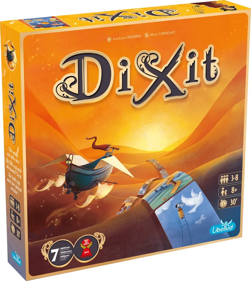 Dixit - Engelstalig Bordspel de Asmodee – boîte