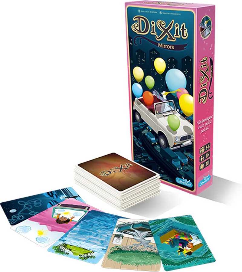 Dixit Mirrors 30 min Board game expansion de Asmodee – boîte