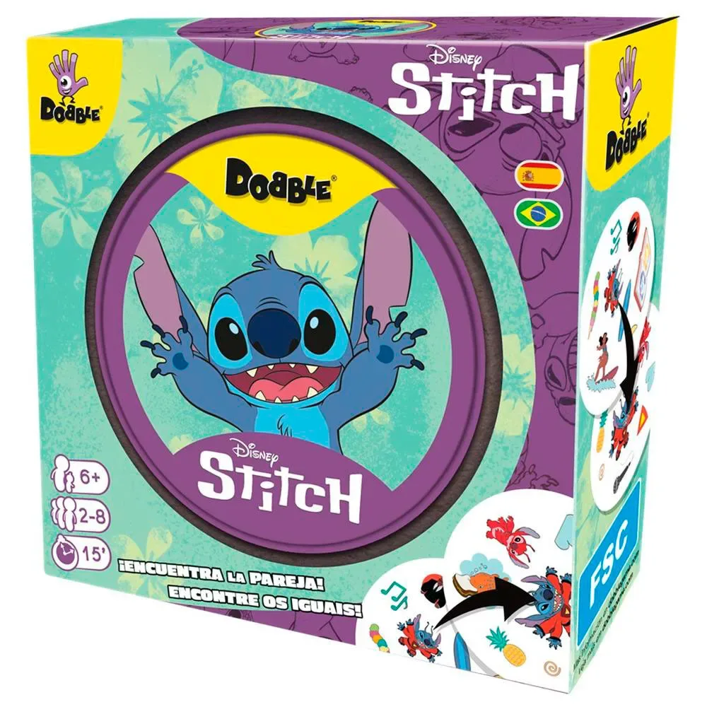 Dobble Disney Stitch från Asmodee – kartong